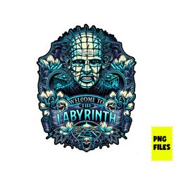 pottery labyrinth png, pottery labyrinth horror png, halloween png, horror movie png, horror png, png digital file