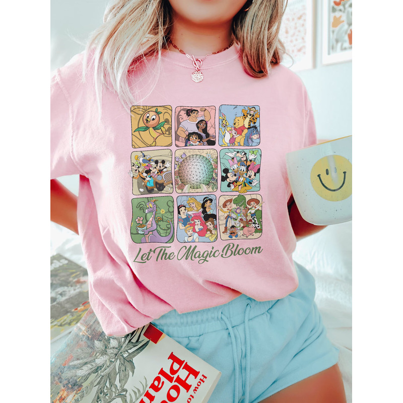 Comfort Colors Epcot Flower Let The Magic Blossom, Let The Magic Blossom Disney Epcot Flower And Garden Festival Tee, Encanto Isabela Shirt - 2.jpg