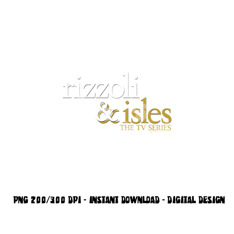Rizzoli & Isles Logo Longsleeve T Shirt Long Sleeve png, sublimation .jpg