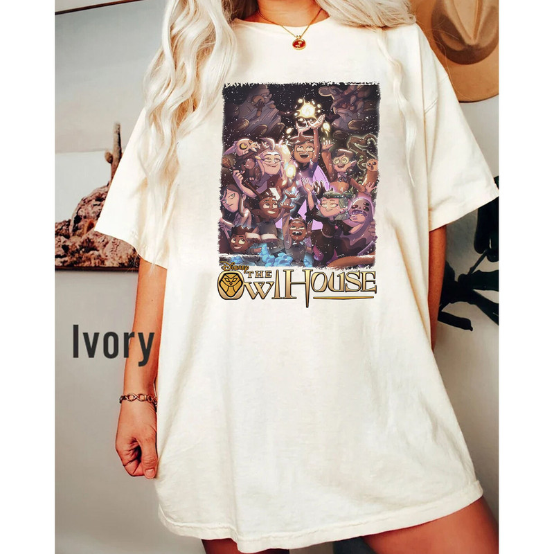 Comfort Colors The Owl House Shirt, Boilng Isles The Owl House Shirt, Vintage Disney The Owl House,School Of Magic And Demonics,Disney Shirt - 3.jpg