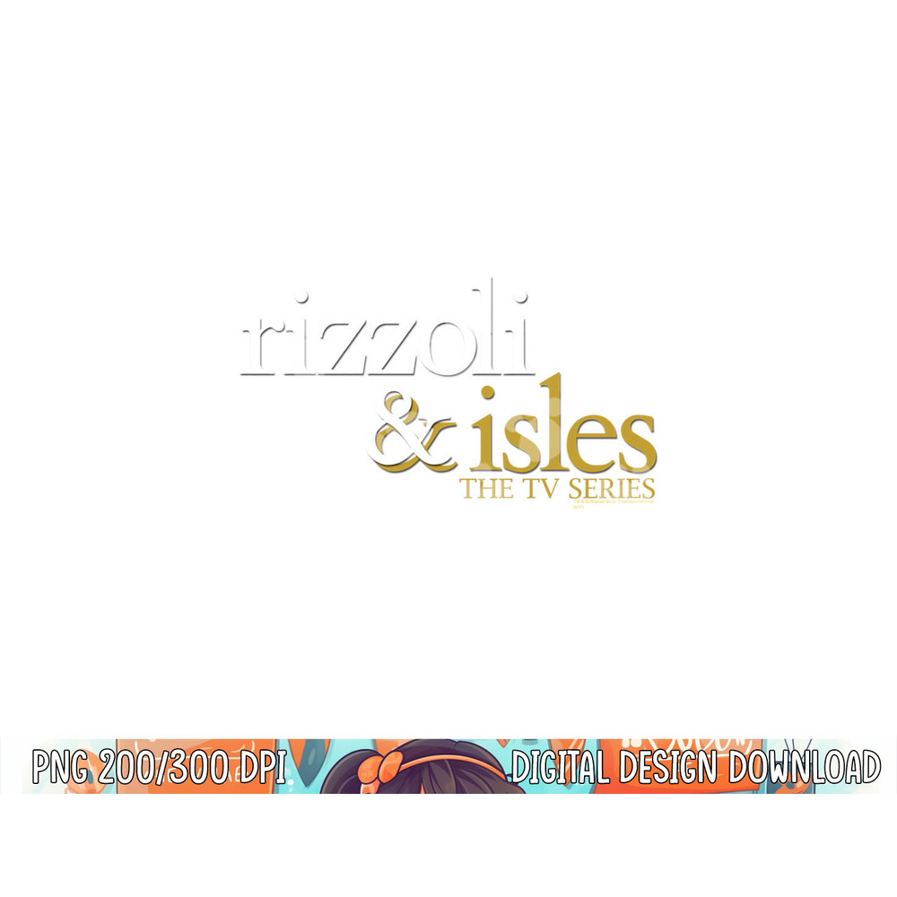 Rizzoli & Isles Logo Longsleeve T Shirt Long Sleeve png, sublimation .jpg