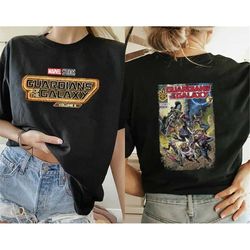 marvel guardians of the galaxy volume 3 movie logo shirt, marvel avengers shirt, marvel 2023 sweater, lylla rocket floor
