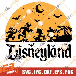 Mouse And Friends Surprise Halloween Svg, Trick Or Treat Svg, Spooky Vibes Svg, Boo Svg, Fall Svg, Svg, Png Files