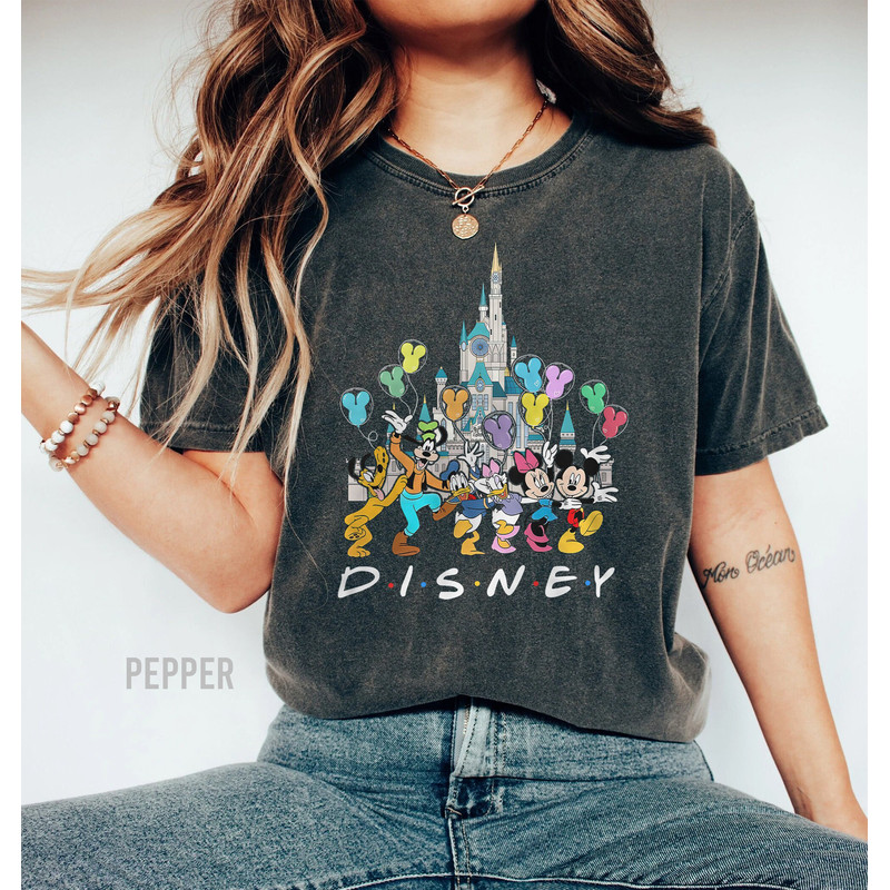 Disney Comfort colors shirt, Vintage Walt Disney World Shirt, Classic Mickey and Friends, Disney Family Shirt,Disneyworld Shirt,Retro Mickey - 2.jpg