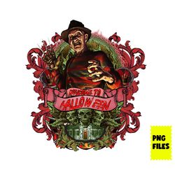 freddy krueger horror png, freddy png, horror movie character png, halloween png, horror movie png, png digital file