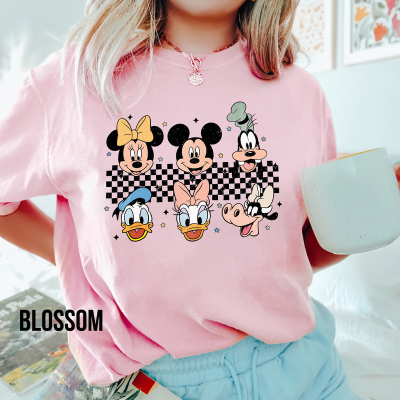 Disney Comfort colors shirt, Vintage Walt Disney World Shirt, Classic Mickey and Friends, Disney Family Shirt,Disneyworld Shirt,Retro Mickey - 3.jpg