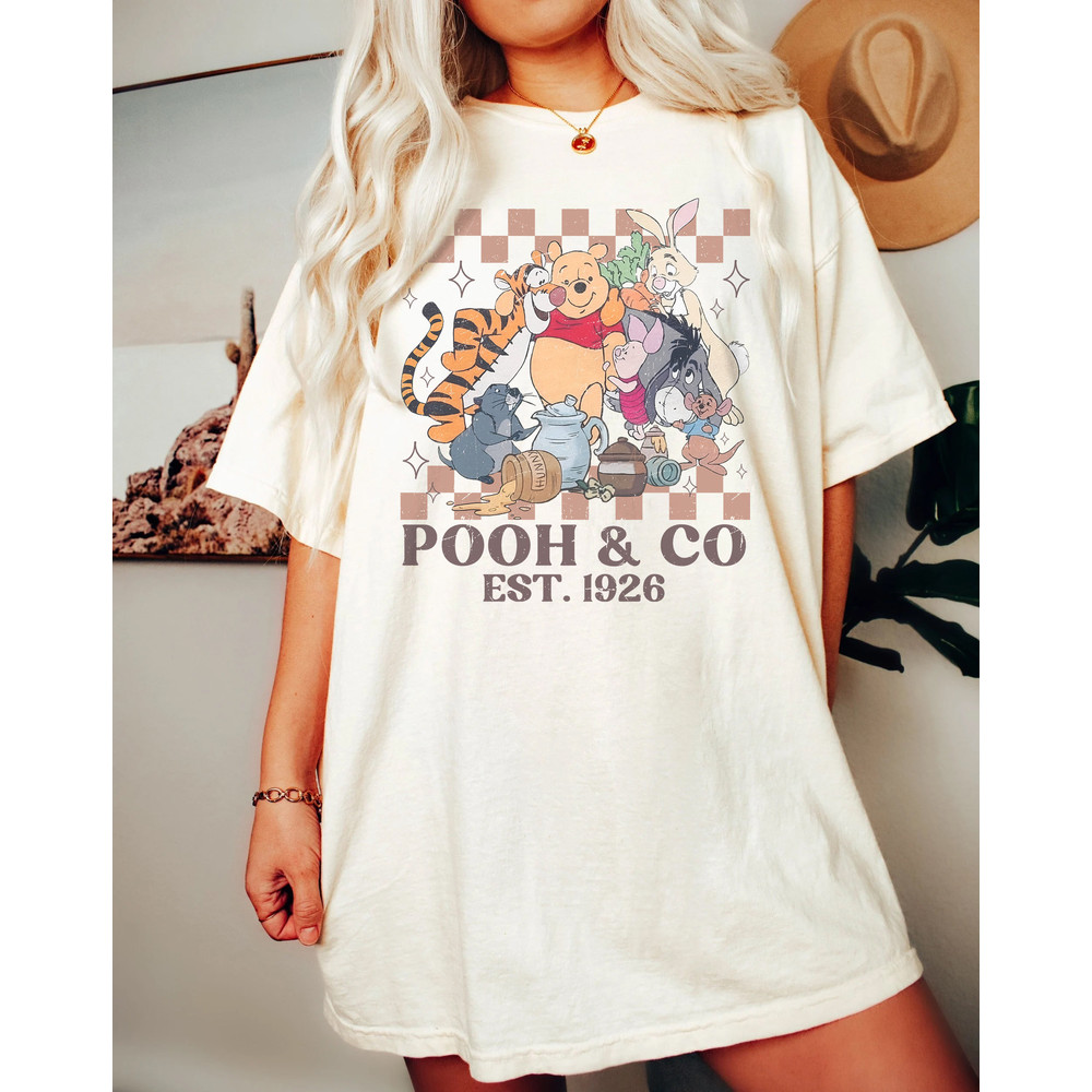 Retro Disney Winnie The Pooh Comfort ColorsĀ® Shirt, The Pooh and Friends, Winnie The Pooh Shirt, Disneyworld Shirt, Disney Family Trip Shirt - 2.jpg