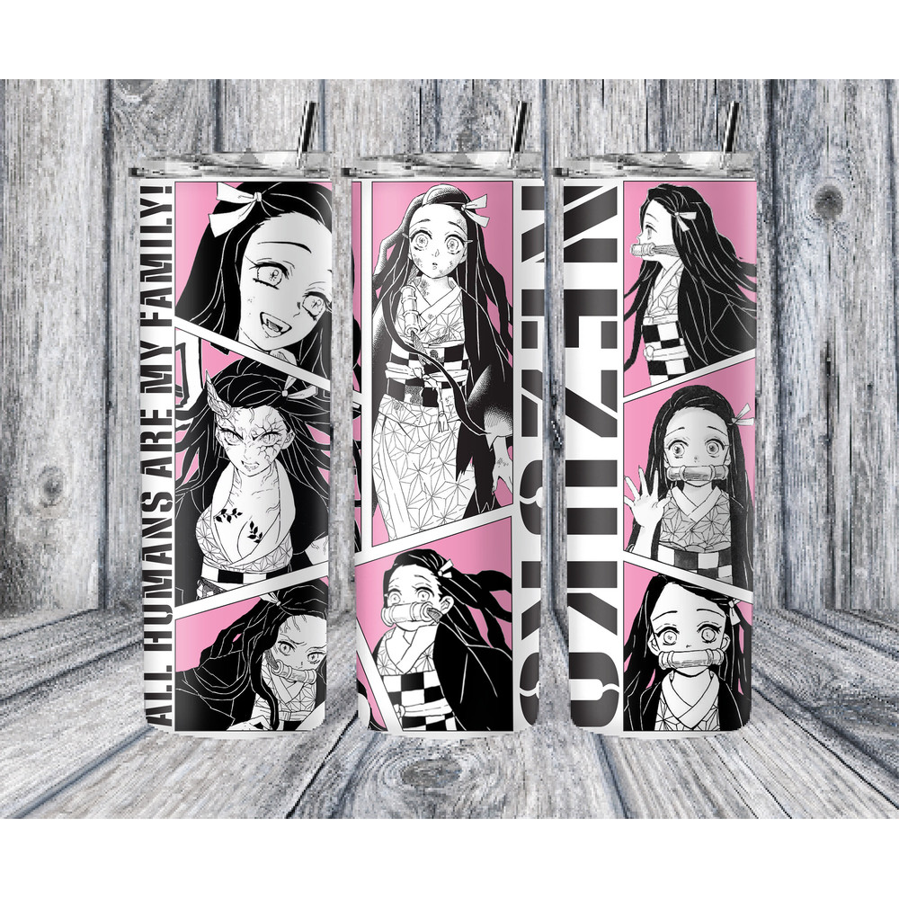 Kisame Naruto Anime Samehada Tumbler, Naruto Anime Skinny Tumbler, Naruto Manga 20oz Skinny Tumbler, Naruto Tumbler.png