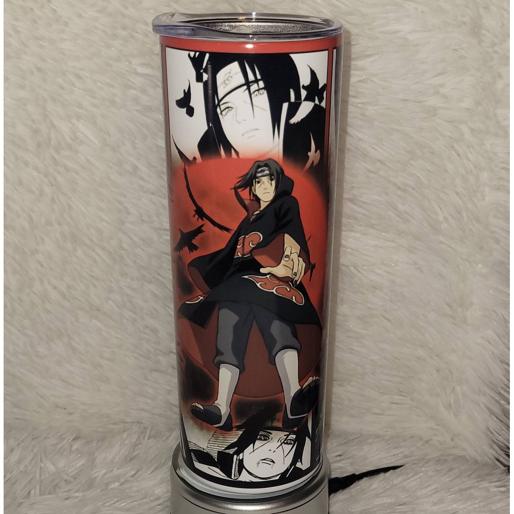 Kurenai Naruto Anime Illusions Tumbler, Naruto Anime Skinny Tumbler, Naruto Manga 20oz Skinny Tumbler, Naruto Tumbler.png