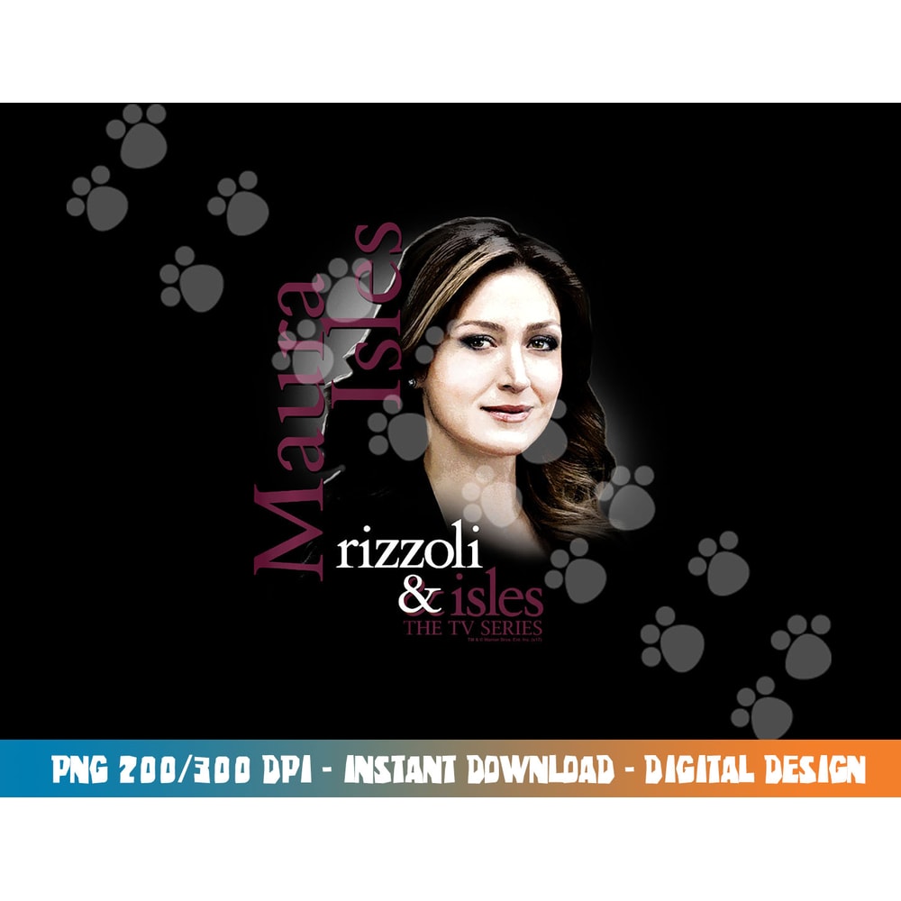 Rizzoli & Isles Maura Isles Longsleeve T Shirt Long Sleeve png, sublimation .jpg