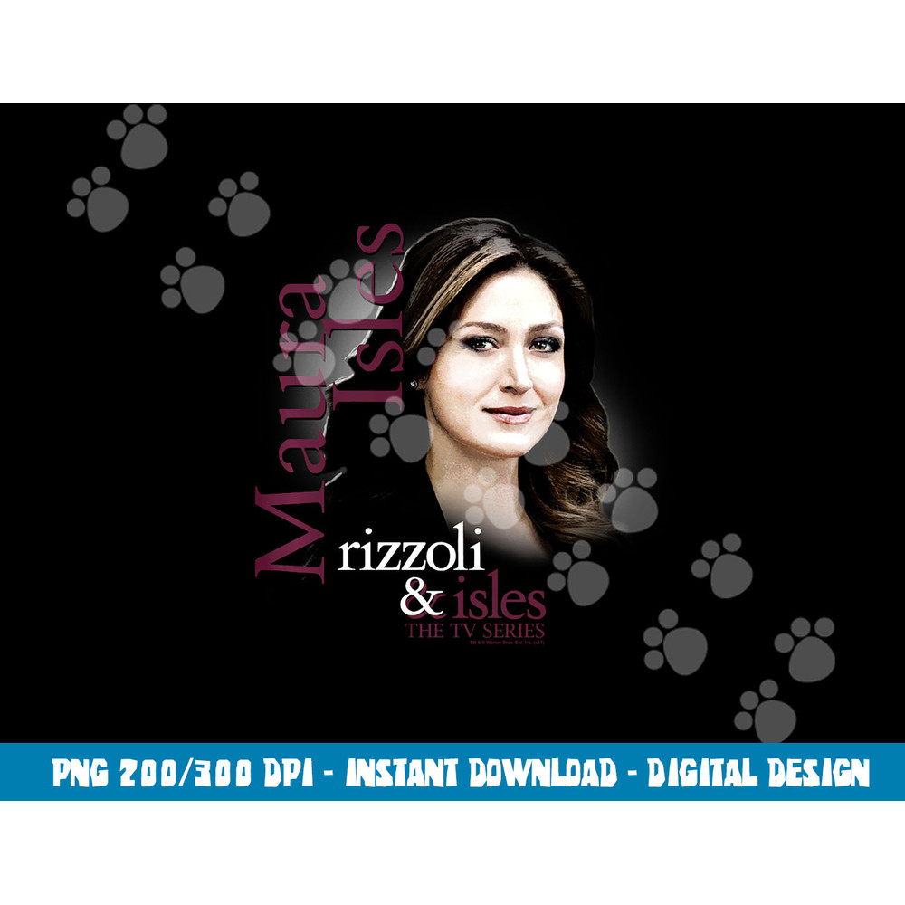 Rizzoli & Isles Maura Isles Longsleeve T Shirt Long Sleeve png, sublimation .jpg