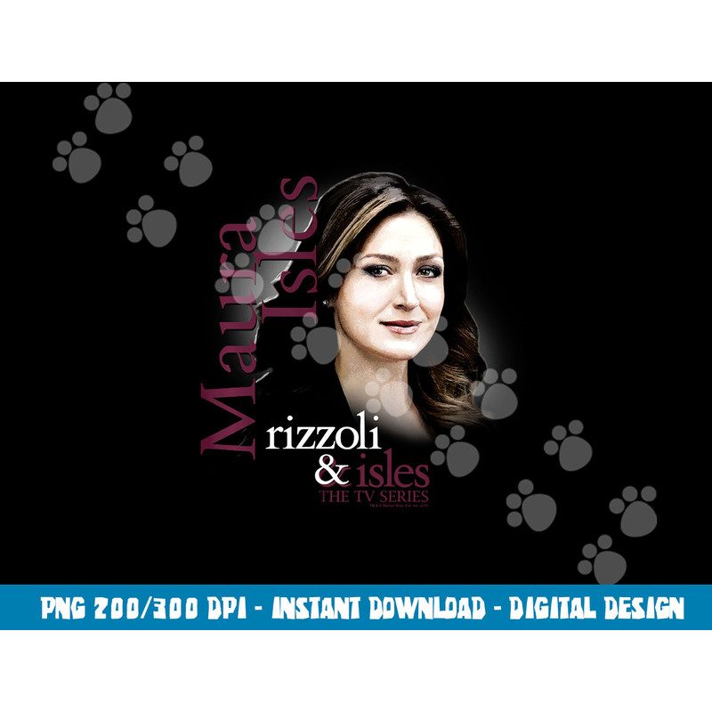 Rizzoli & Isles Maura Isles Longsleeve T Shirt Long Sleeve png, sublimation .jpg