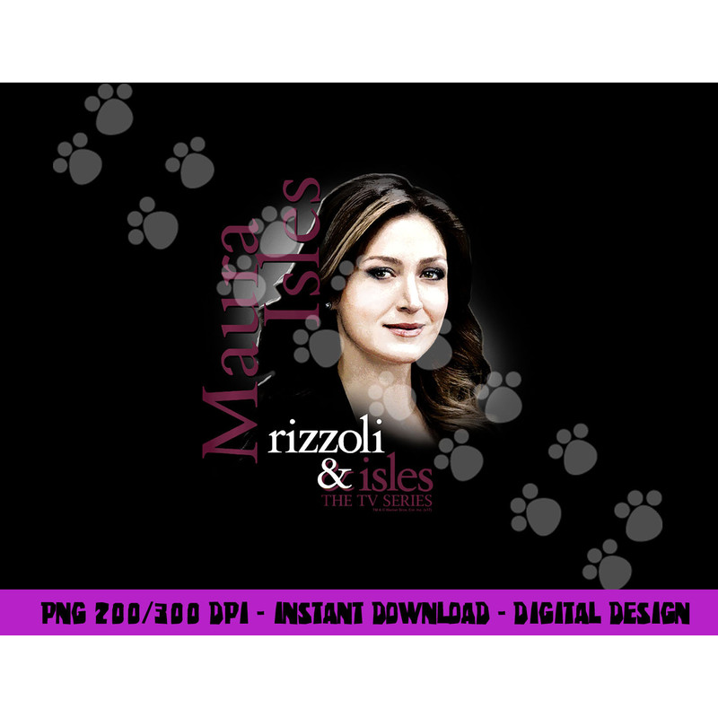 Rizzoli & Isles Maura Isles Longsleeve T Shirt Long Sleeve  png, sublimation .jpg