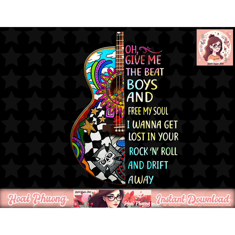 Oh Give Me The Beat And Free My Soul I Wanna Get Lost In You png, instant download.jpg