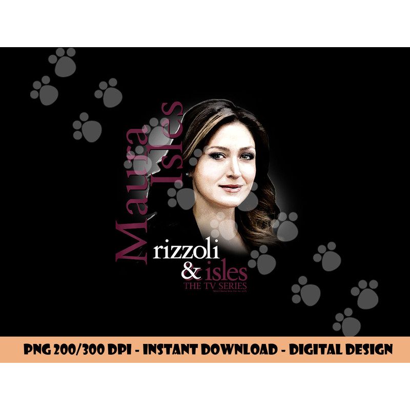 Rizzoli & Isles Maura Isles Longsleeve T Shirt Long Sleeve  png, sublimation .jpg