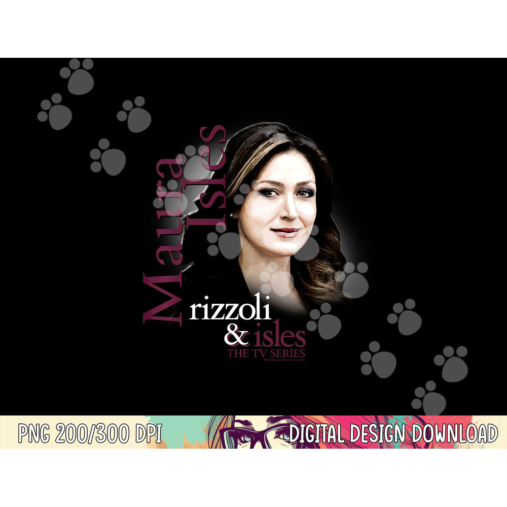 Rizzoli & Isles Maura Isles Longsleeve T Shirt Long Sleeve png, sublimation .jpg