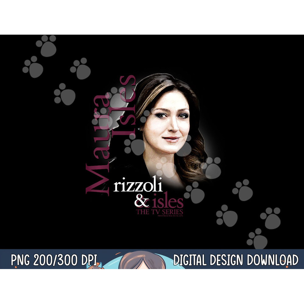 Rizzoli & Isles Maura Isles Longsleeve T Shirt Long Sleeve png, sublimation .jpg