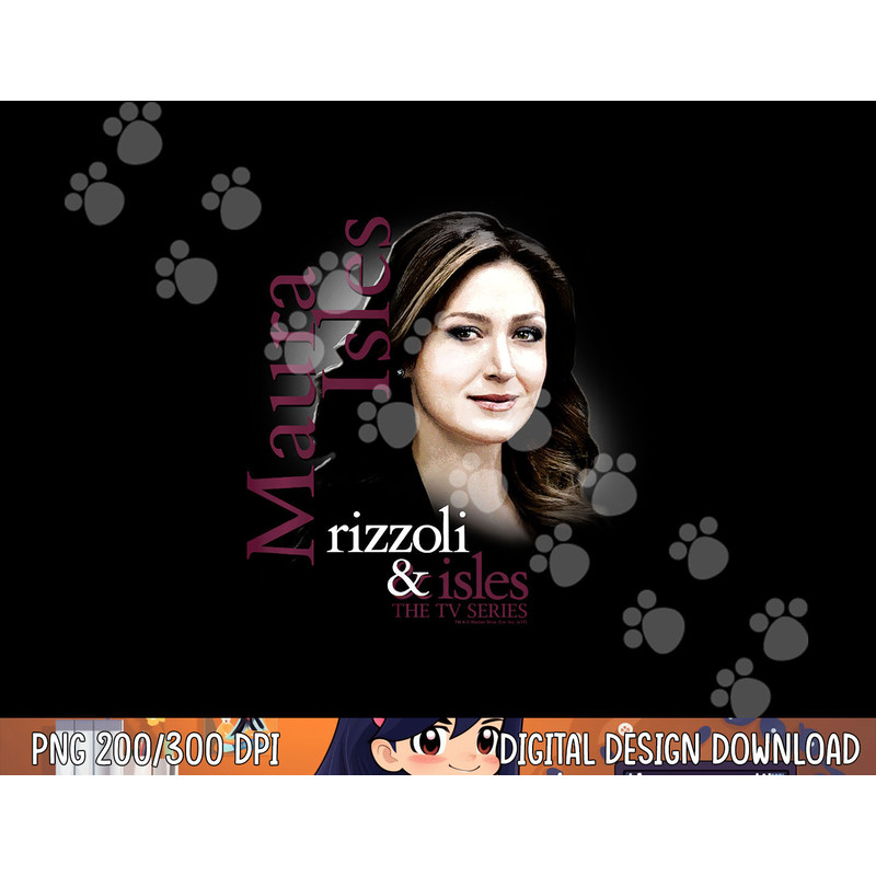 Rizzoli & Isles Maura Isles Longsleeve T Shirt Long Sleeve png, sublimation .jpg