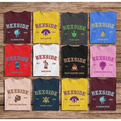 the owl house characters shirt, hexside school of magic shirt, owl house friends shirt, the owl house shirt, hexside sch