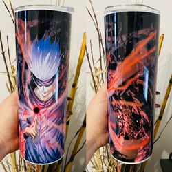 anime cups skinny tumbler, anime insulated 30oz curved tumbler, anime gifts 30oz new tumbler