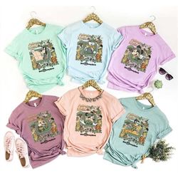 disney animal kingdom shirt, mickey & friends vintage retro animal kingdom shirt, let's get wild safari mode family adve