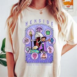 vintage hexside school of magic and demonics, the owl house comfort colors shirt, disney the owl house 2020 shirt, the b