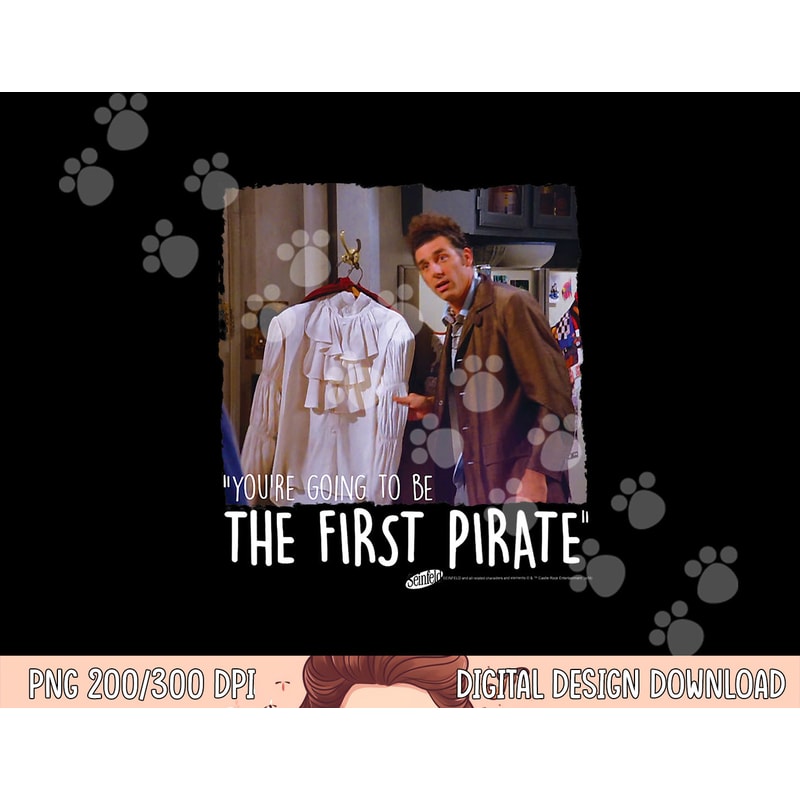 Seinfeld The First Pirate png, sublimation .jpg