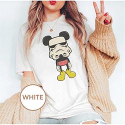 disney mickey star wars shirt, star wars family shirt, vintage disney shirt, mickey mouse t-shirt, disney, stormtrooper