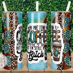 i pretend coffee tumbler, i pretend coffee skinny tumbler