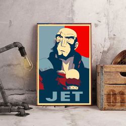 anime poster, cowboy bebop poster, wall art, wall decor, prints, home decor, the cosmic outlaws