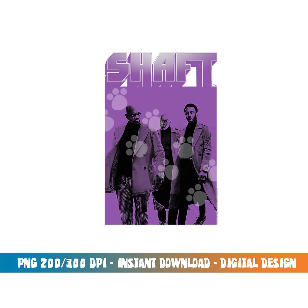 Shaft The Movie Purple png, sublimation .jpg