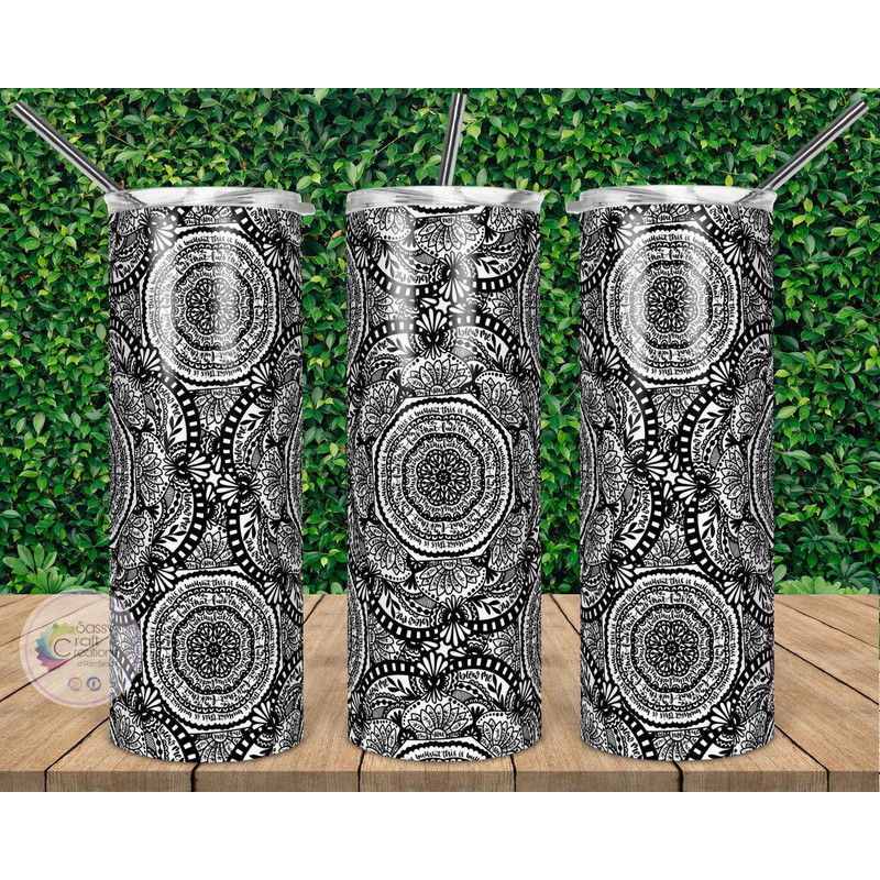 Mandala Hidden Cuss Word Tumbler - Tumblers.jpg