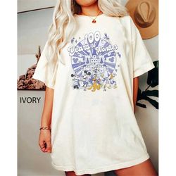 disney 100 years of wonder shirt, disney comfort colors shirt, 100 year anniversary, disney 100th shirt, wdw shirt, disn