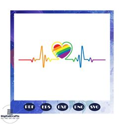 heart lgbt, rainbow heart svg, lgbt svg, win svg, lesbian gift, lgbt shirt, lgbt pride, gay pride svg, lesbian gifts, le