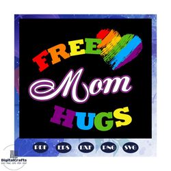 free mom hugs, leseither way, lesbian gift, lgbt shirt, lgbt pride, gay pride svg, lesbian gifts, gift for bian love, lg