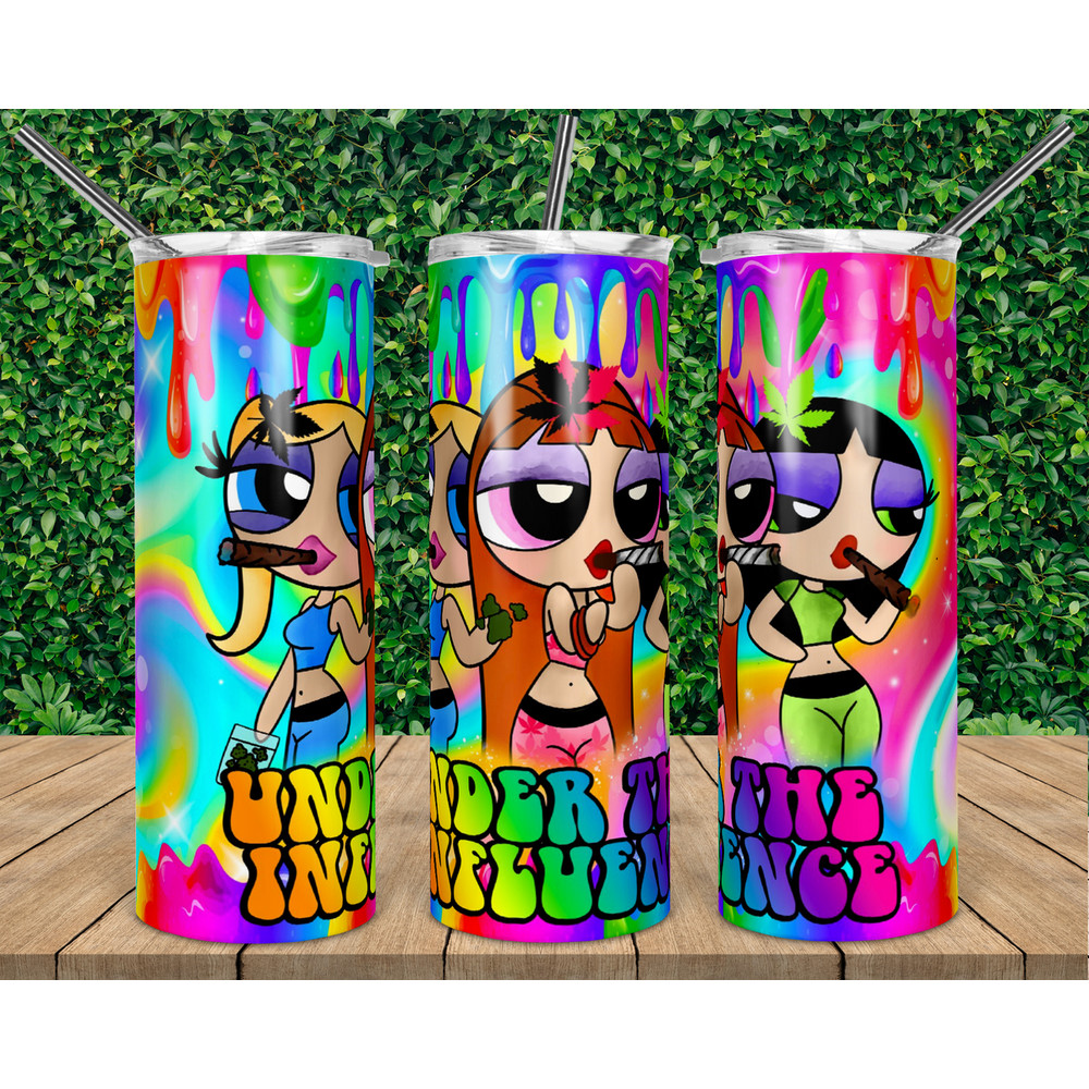 Powerpuff Girls Under the Influence Tumbler - Tumblers.png