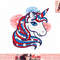 Patriotic unicorn 4th of July shirt for girls American flag png, instant download.jpg