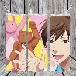 anime cute tumbler, anime cute 20oz skinny tumbler, anime cute 30oz skinny tumbler