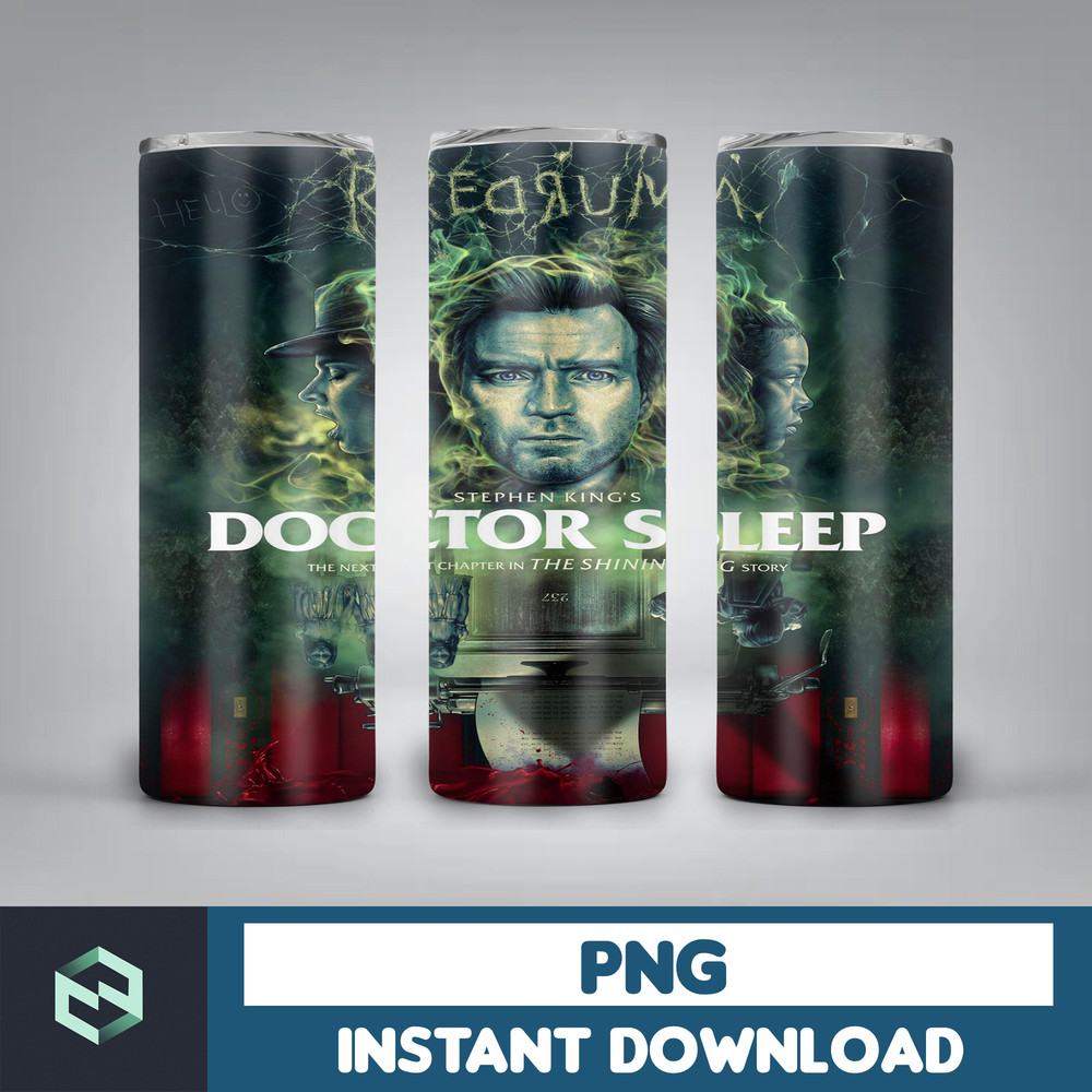 Horror Movie 20 Oz Skinny Tumbler Png, Halloween Tumbler PNG, Horror Tumbler Wrap, Tumbler StraightTapered Wrap Png (6).jpg