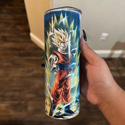 anime girl tumbler, anime girl 20oz skinny tumbler, anime girl 30oz skinny tumbler