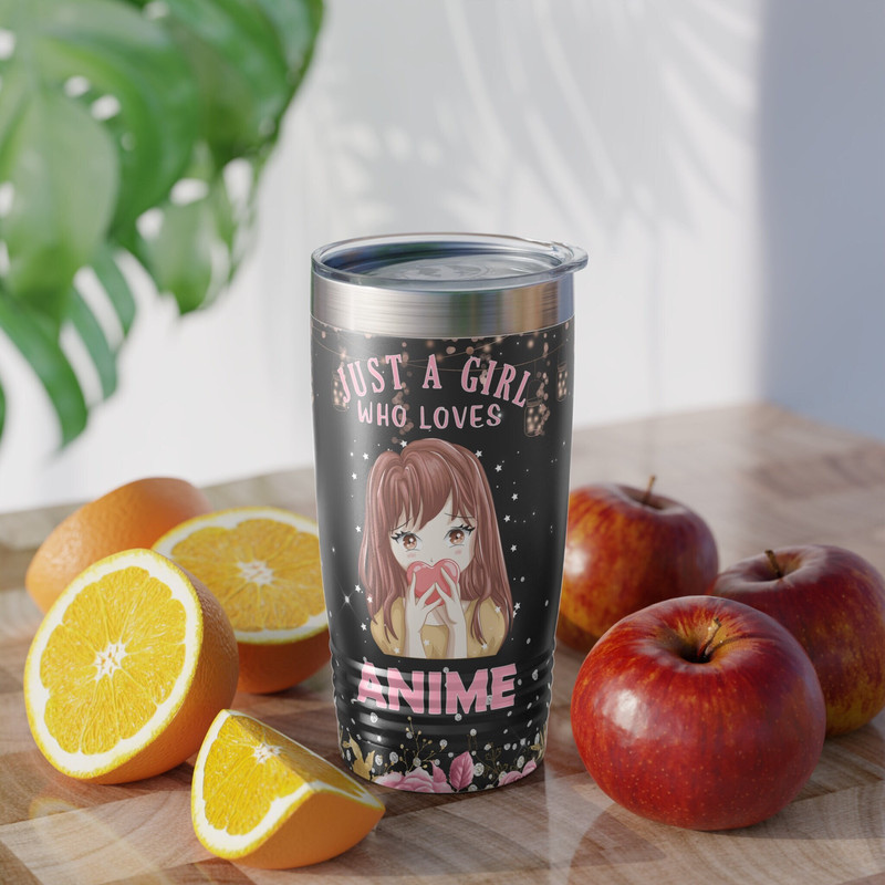 Ringneck Tumbler, 20oz, Just A Girl Who Loves Anime,Anime Lover Tumbler Cup Gift,Anime Gift For Girlfriend, Anime Tumbler Cup for Lover.jpg