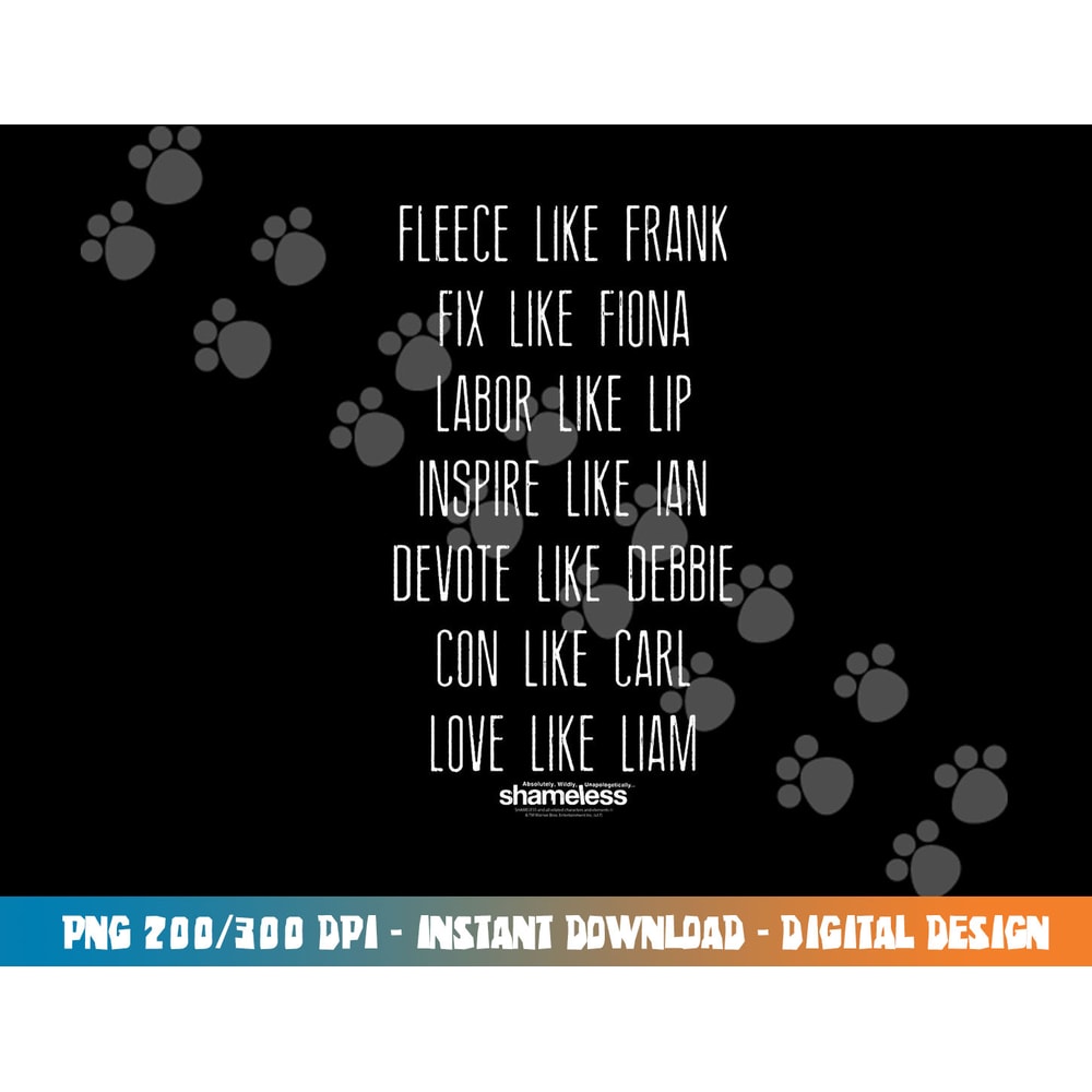 Shameless Family Fued png, sublimation .jpg