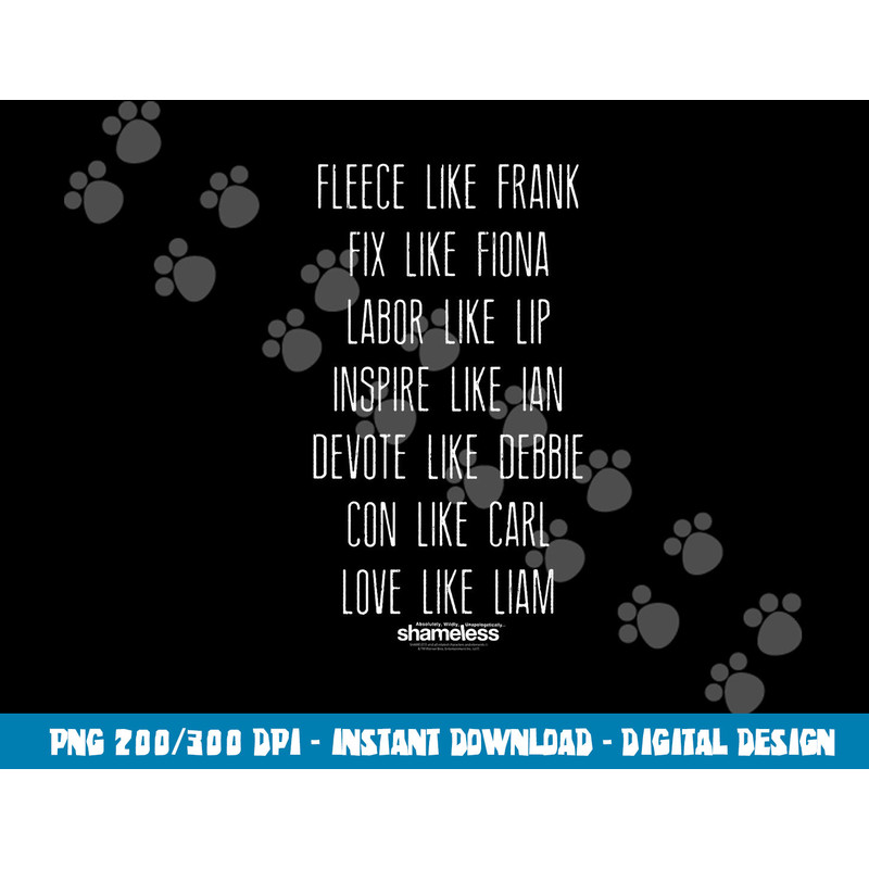 Shameless Family Fued png, sublimation .jpg