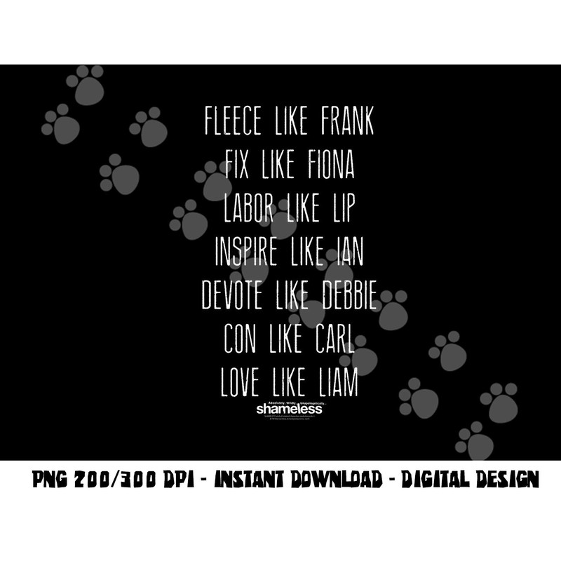 Shameless Family Fued png, sublimation .jpg