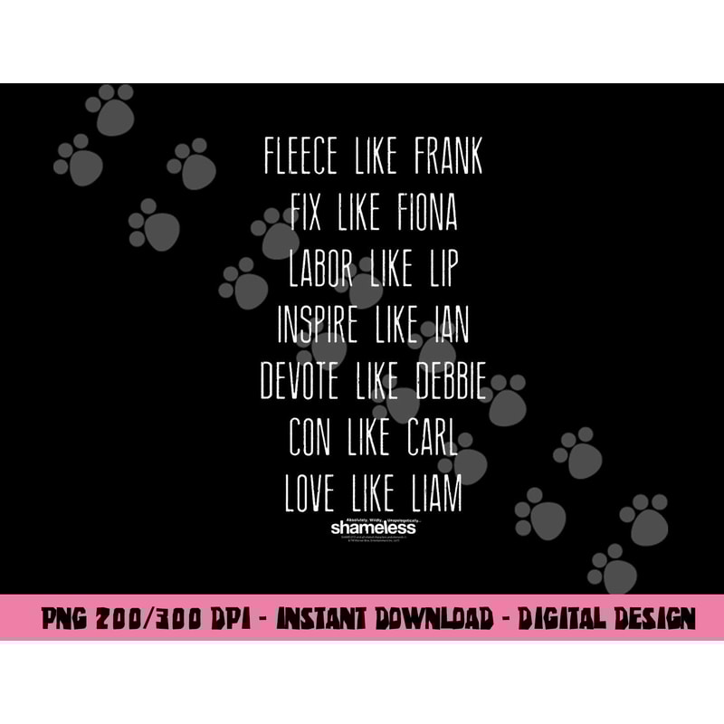 Shameless Family Fued png, sublimation .jpg