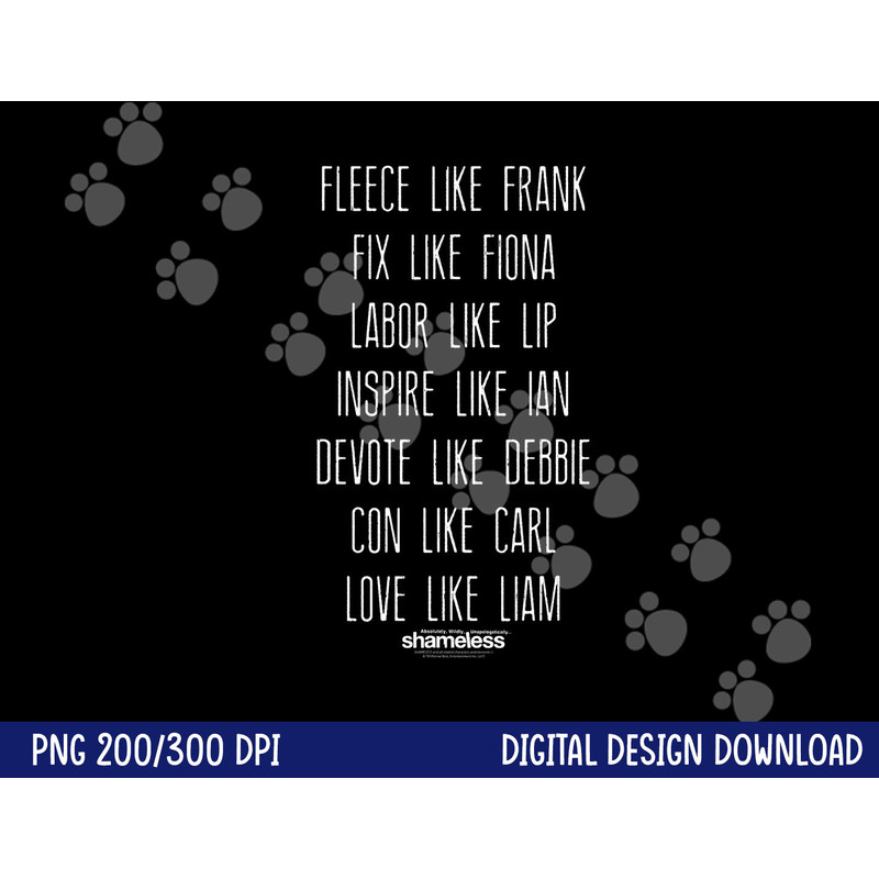 Shameless Family Fued png, sublimation .jpg