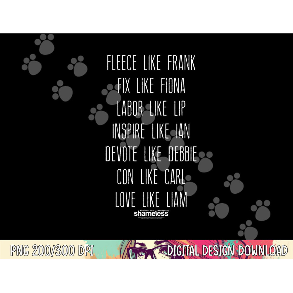 Shameless Family Fued png, sublimation .jpg