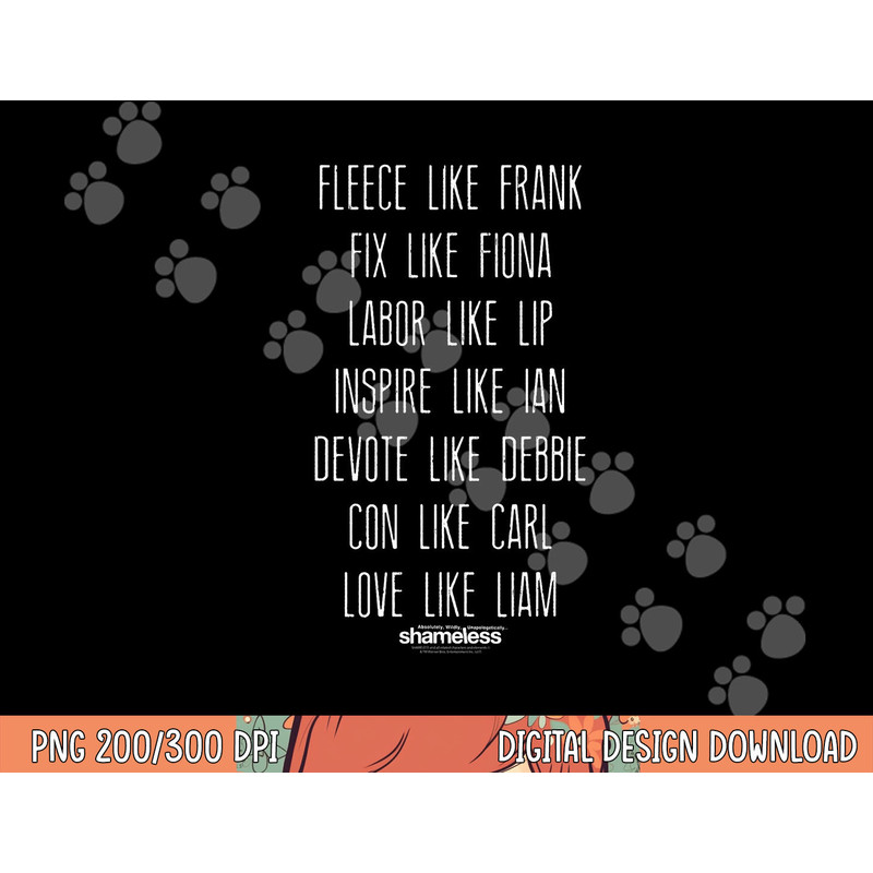 Shameless Family Fued png, sublimation .jpg