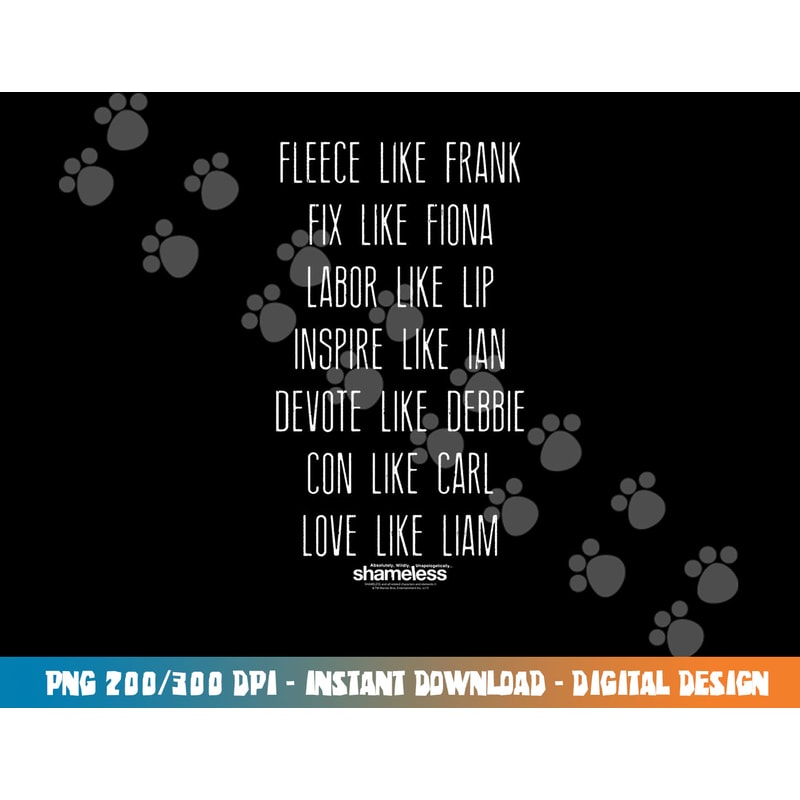 Shameless Family Fued Longsleeve T Shirt Long Sleeve png, sublimation .jpg