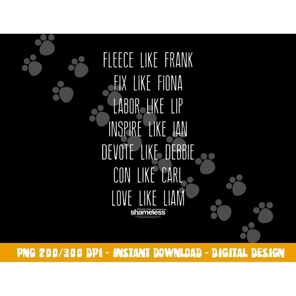 Shameless Family Fued Longsleeve T Shirt Long Sleeve png, sublimation .jpg